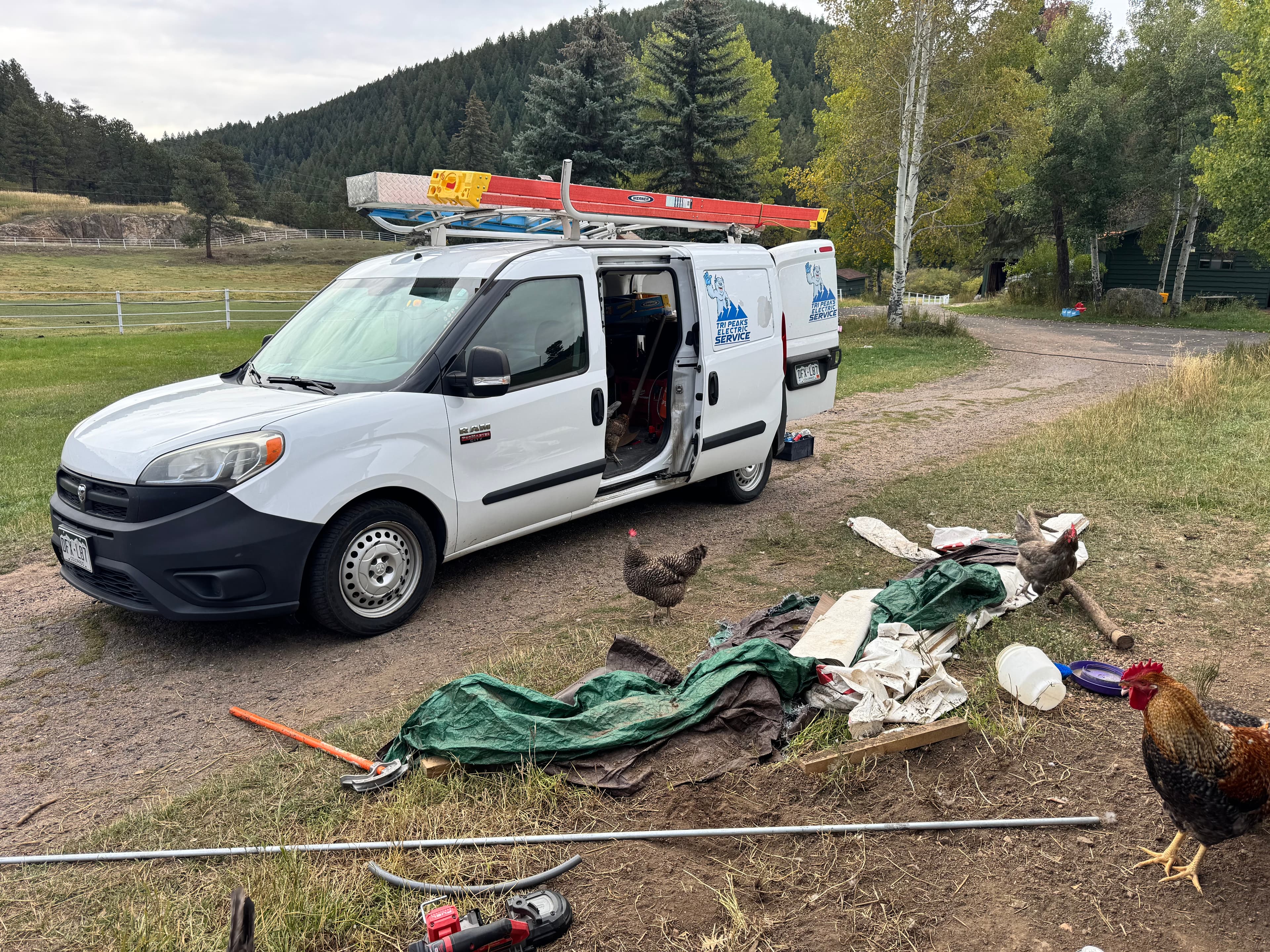 Junction box and conduit — Tri Peaks Electric Service, Evergreen CO