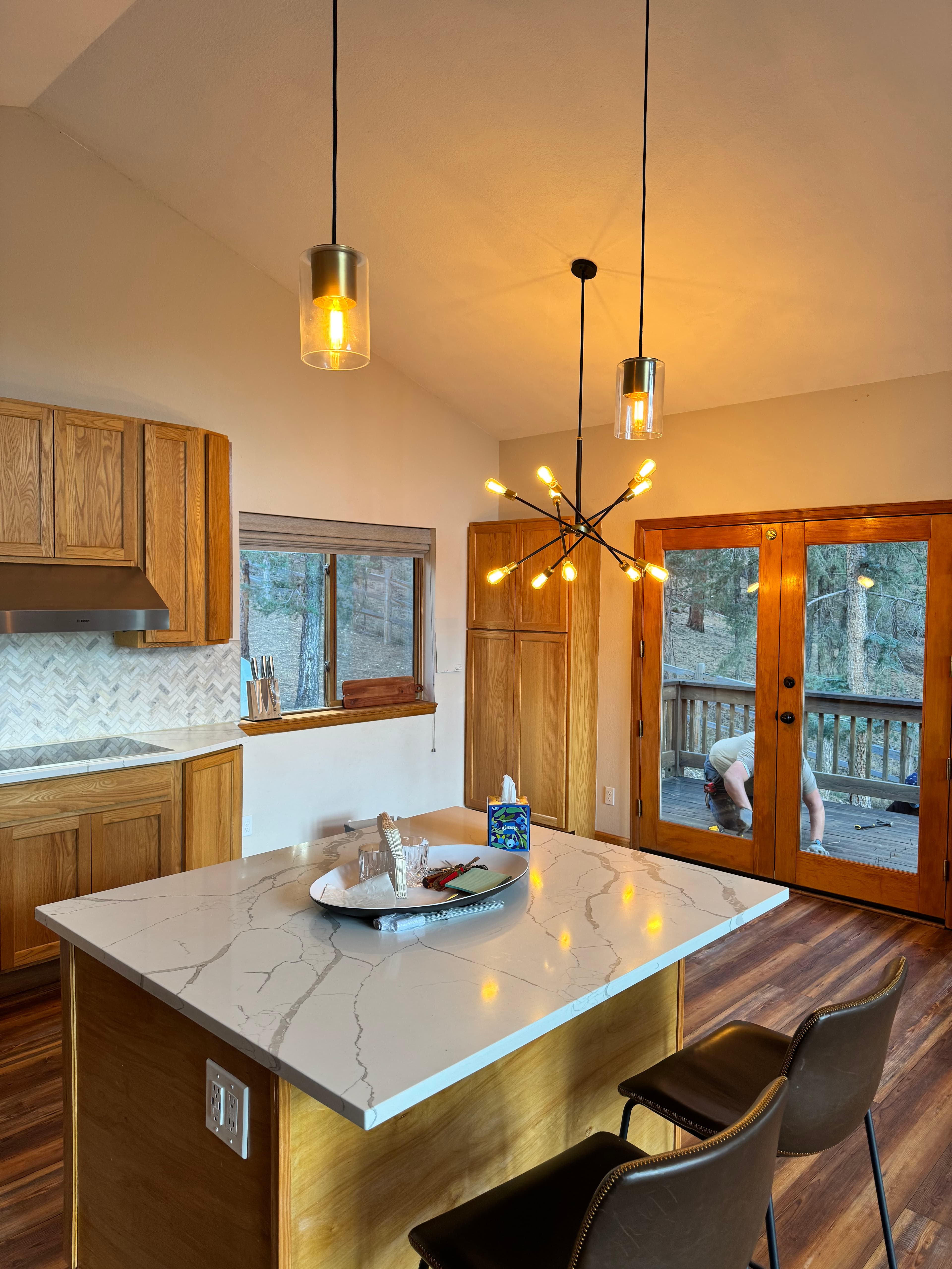 Recessed lighting installation — Tri Peaks Electric, Conifer CO