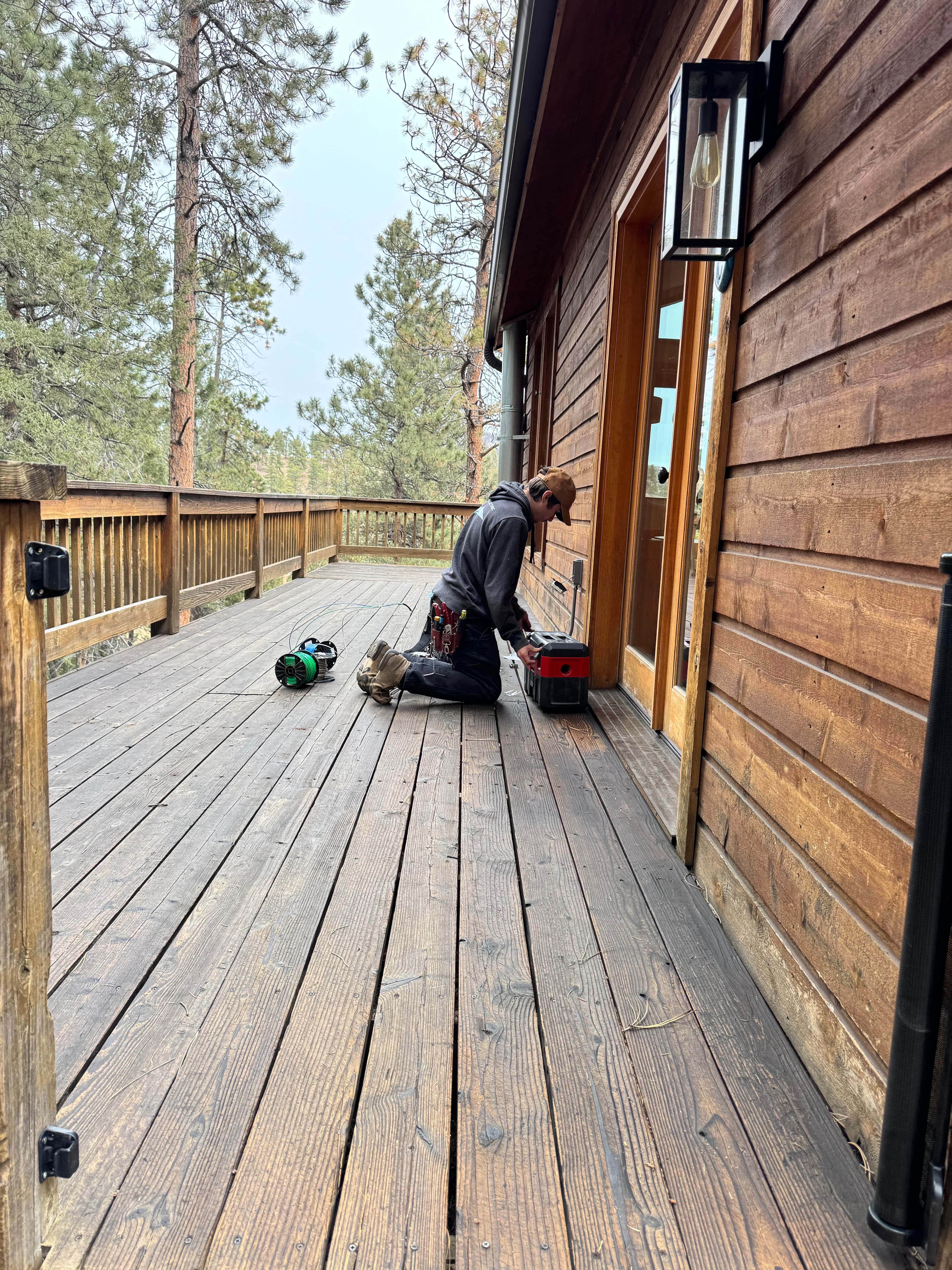 Can light installation in remodel — Bailey CO electrician