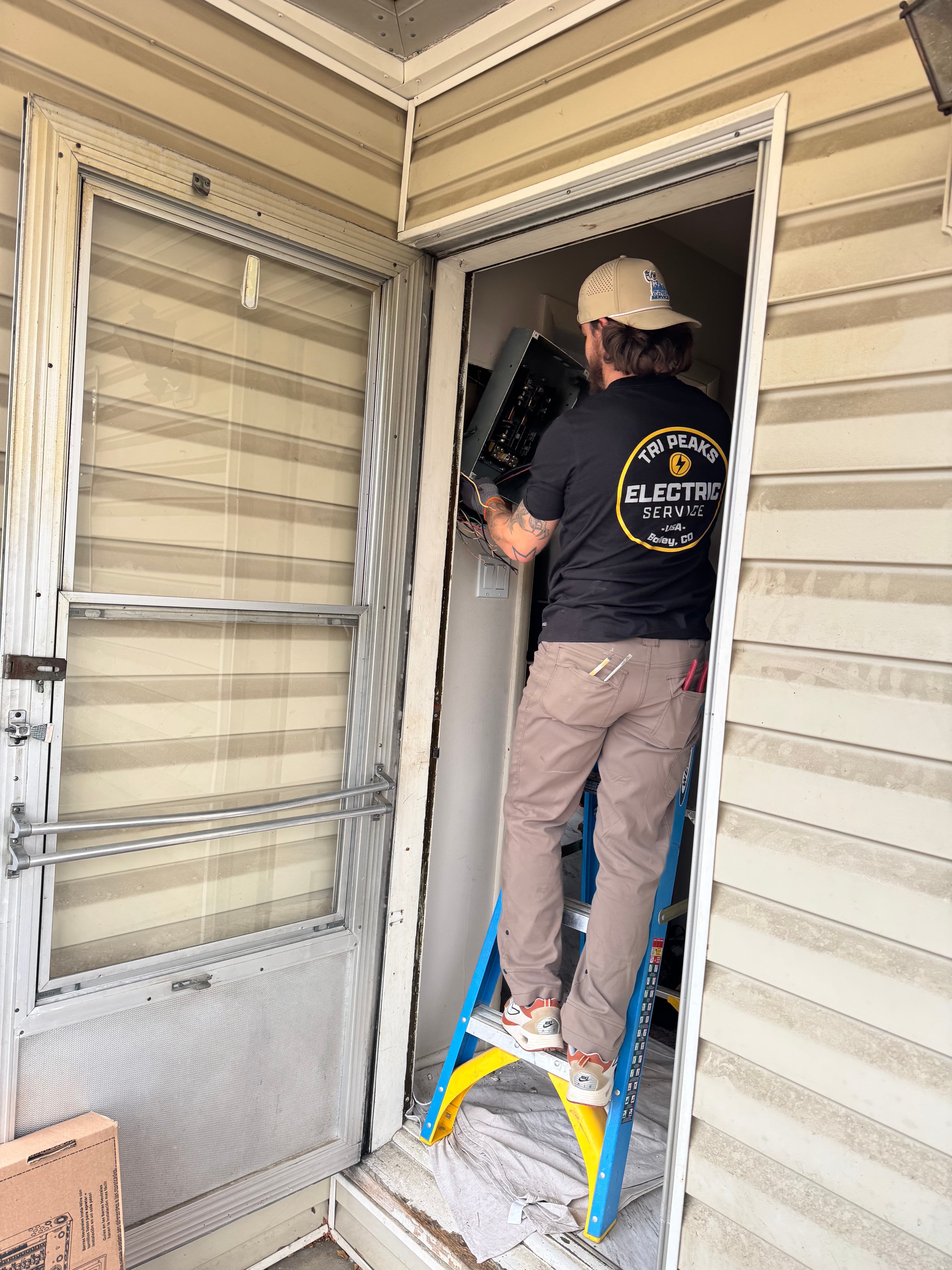 Trim-out and fixture installation — Tri Peaks Electric Service