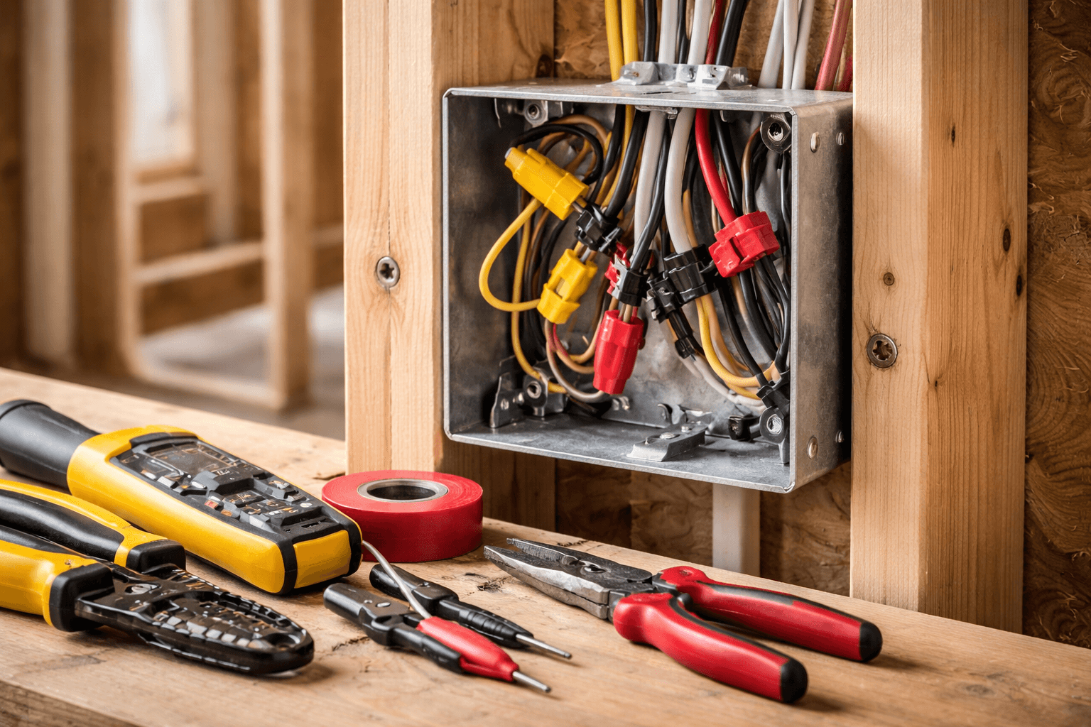 Electrical rough-in for remodel — Tri Peaks Electric, Bailey, CO