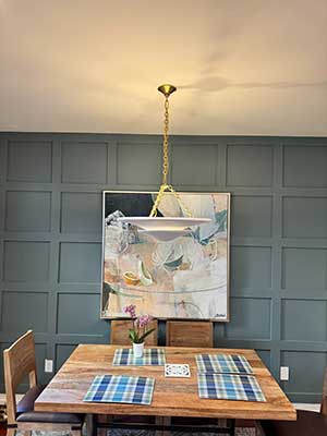 Dining Lighting Fixture Installation Services